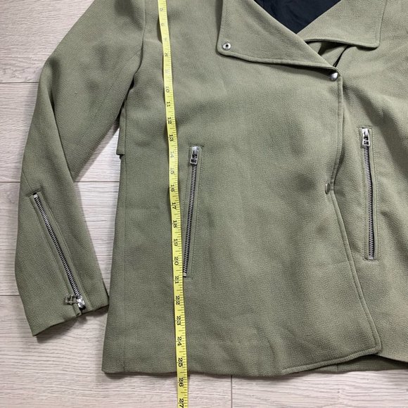 Aritzia Wilfred Mayet Jacket in Deep Lichen Green - Picture 14 of 16